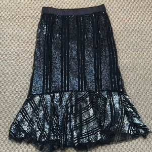 Zara Sequin Skirt